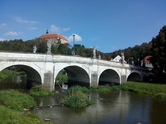 barokní most v Náměšti nad Oslavou