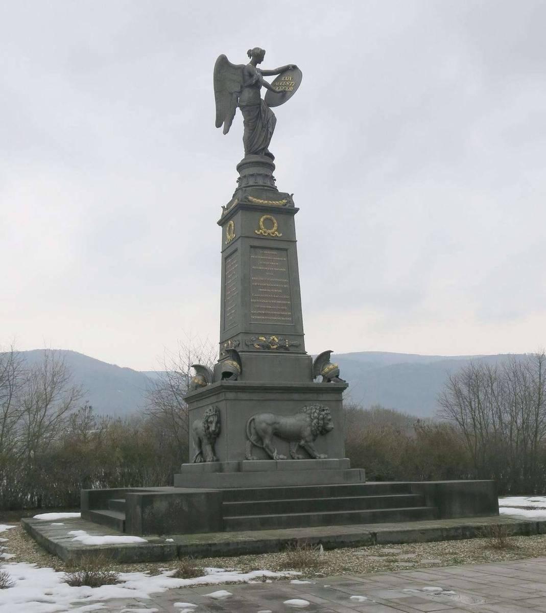 Ruský památník bitvy 1813 u Přestanova