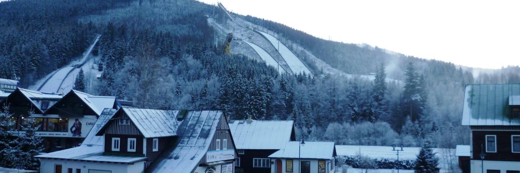 Skokanské můstky Harrachov